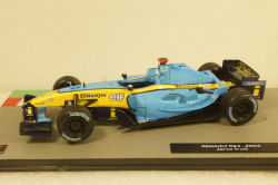Renault R24 #7 Jarno Trulli, light blue/yellow 2004, Altaya 1:43