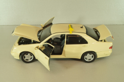 Mercedes-Benz E320 (W210)  Limousine taxi 2001, beige, Sun Star 1:18