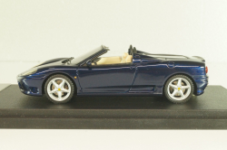 Ferrari 360 Modena Spyder 2000, blue, BBR136A, BBR 1:43