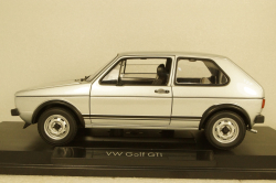 Volkswagen Golf Gti 1976 silver, 188486, Norev 1:18