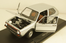 Volkswagen Golf Gti 1976 silver, 188486, Norev 1:18