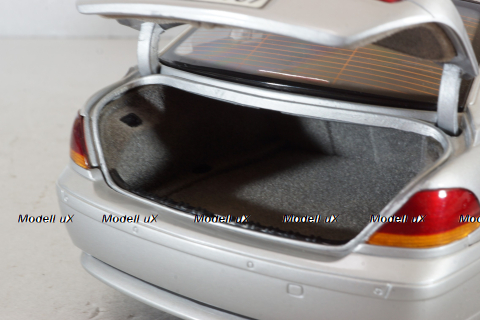 BMW 745i (E65) 2001, silver, 80430027858, Kyosho 1:18