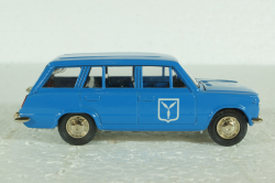 Ваз-2102, синий, 400 лет Саратову, Тантал/Радон 1:43