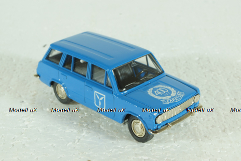 Ваз-2102, синий, 400 лет Саратову, Тантал/Радон 1:43