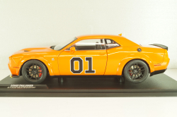 Dodge Challenger RT Tribute Dukes of Hazzard (movie) 2023 orange, 1805713, Solido 1:18