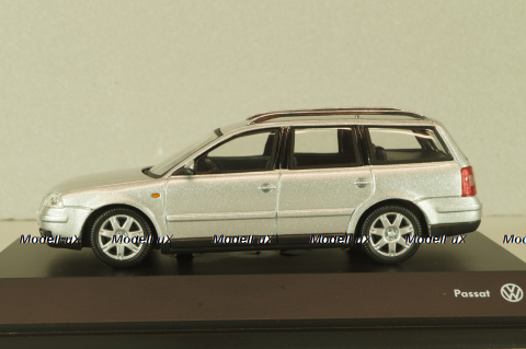 Volkswagen Passat (B5) Variant V6 4Motion 2000, silver, 836916107, Schuco 1:43