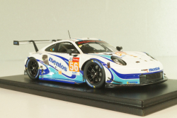 Porsche 911 RSR #56 team Project 1, 24H Le Mans 2020, white, S7987, Spark 1:43