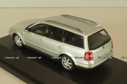 Volkswagen Passat (B5) Variant V6 4Motion 2000, silver, 836916107, Schuco 1:43
