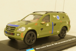 Mercedes GL500, Медицинский автомобиль, г. Киев 2022, TruckTyr 1:43