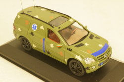 Mercedes GL500, Медицинский автомобиль, г. Киев 2022, TruckTyr 1:43