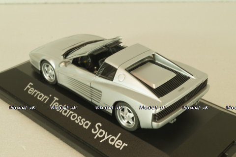 Ferrari Testarossa Spyder 1984, silver, 10344, Herpa 1:43