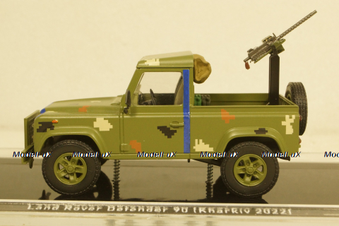 Land Rover Defender 90, Тероборона г. Харьков 2022, TruckTyr 1:43