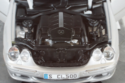 Mercedes-Benz CL 500 (C215) 1999, silver, B66960000, AutoArt 1:18