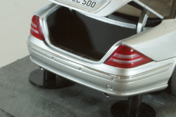 Mercedes-Benz CL 500 (C215) 1999, silver, B66960000, AutoArt 1:18