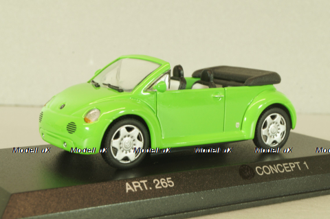Volkswagen New Beatle Cabriolet 1994 Concept 1, green, ART.265, Detail Cars 1:43