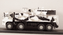 КАМАЗ-6560 ЗРПК 96К6 (Панцирь-С1) камуфляж Арктика, SSM1386 1:43 