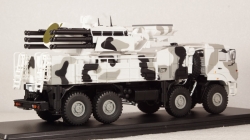 КАМАЗ-6560 ЗРПК 96К6 (Панцирь-С1) камуфляж Арктика, SSM1386 1:43 