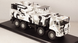 КАМАЗ-6560 ЗРПК 96К6 (Панцирь-С1) камуфляж Арктика, SSM1386 1:43 