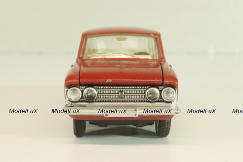 Москвич-408, красный, глянцевый в коробке, Dinky 1:43