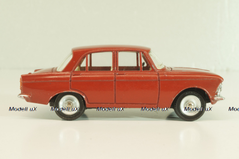 Москвич-408, красный, глянцевый в коробке, Dinky 1:43
