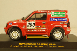 Mitsubishi Pajero  #200 Dakar 2002, RAM066, IXO 1:43
