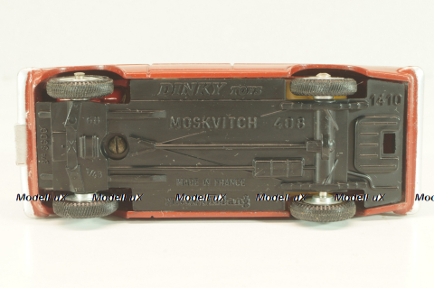Москвич-408, красный, глянцевый в коробке, Dinky 1:43