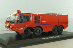 Iveco Super Dragon X8 Airport fire truck 2007, red, 07135, Schuco 1:43