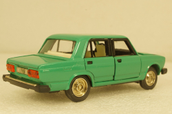 Ваз-2107, А40, зеленый №2, Тантал/Радон 1:43