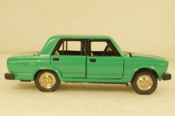 Ваз-2107, А40, зеленый №2, Тантал/Радон 1:43