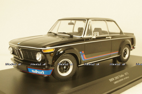 BMW 2002 Turbo 1973 Black,155026204, Minichamps 1:18