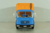 Saviem SM 10 garbage truck 1975, blue/orange, Altaya 1:43 