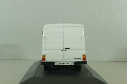 Mercedes L406D delivery bus "Grundig" 1972, white, Atlas 1:43