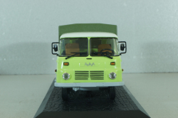 Robur LD 3001 truck with canvas top, light green, Atlas 1:43