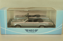 Pontiac GTO Convertible 1966, light blue, 46070, Neo 1:43