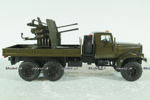 Краз-255, с зениткой, Саратов 1:43