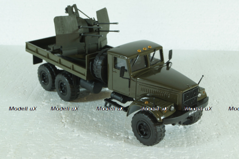 Краз-255, с зениткой, Саратов 1:43