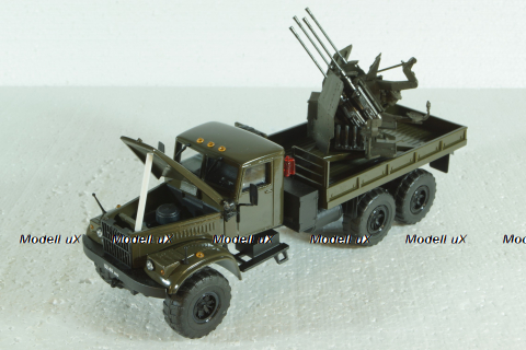 Краз-255, с зениткой, Саратов 1:43