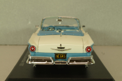 Ford Fairlane 500 Vonvertible 1957, blue/white, 46045, Neo 1:43