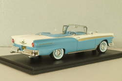 Ford Fairlane 500 Vonvertible 1957, blue/white, 46045, Neo 1:43