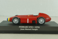  Ferrari D50 #1  1956, J.M.Fangio, world champion Formula 1, Ferrari F1 Collection #1 1:43