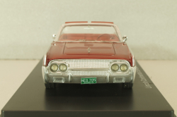 Lincoln Continental 53A Convertible 1961, dark red, 47050, Neo 1:43