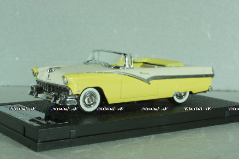 Ford Fairlane Convertible 1956, yellow/white, 36278, Vitesse 1:43