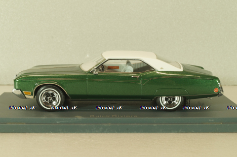 Buick Riviera 1970, green/white, 44725, Neo 1:43