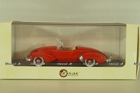 Kurtis Omohundro Roadster 1947, red, EMUS43026A, ESVAL Model 1:43