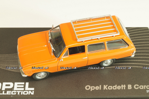 Opel Kadett B Caravan 1965, orange, OPC076, Opel Collection #76, Altaya 1:43