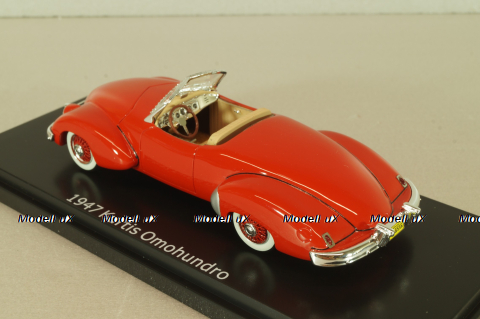 Kurtis Omohundro Roadster 1947, red, EMUS43026A, ESVAL Model 1:43