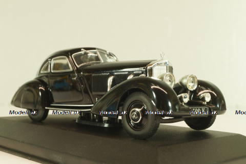 Mercedes-Benz 500 K Autobahnkurier (W29) 1935, black, MBOMS002, Mercedes-Benz Offizielle Modell Sammlung #02, Altaya 1:43