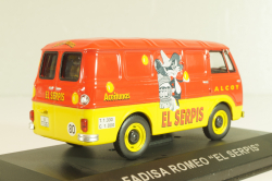 Alfa Romeo Fadisa "El Serpis", red/yellow, Altaya 1:43