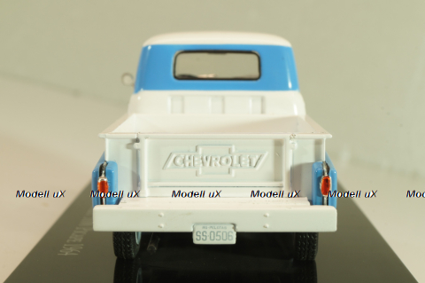Chevrolet 3100 pickup 1964, white/blue, Altaya 1:43