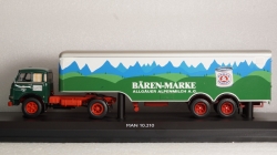 Man 10.210 Koffersattelzug "Baren-Marke", Schuco 1:43